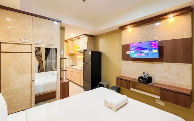 Modern Studio Room Apartment At Tamansari Skylounge Makassar