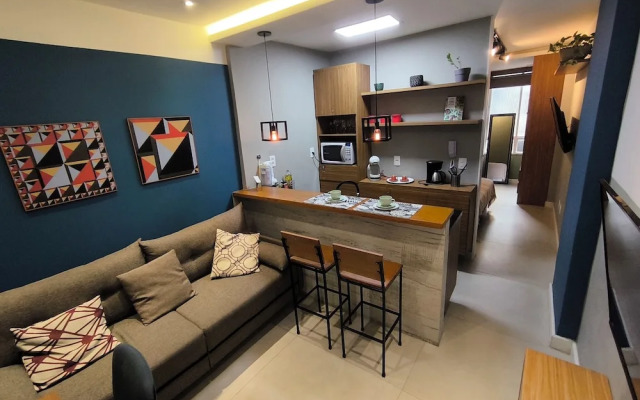 Flamengo: Studio completo, perto do metro