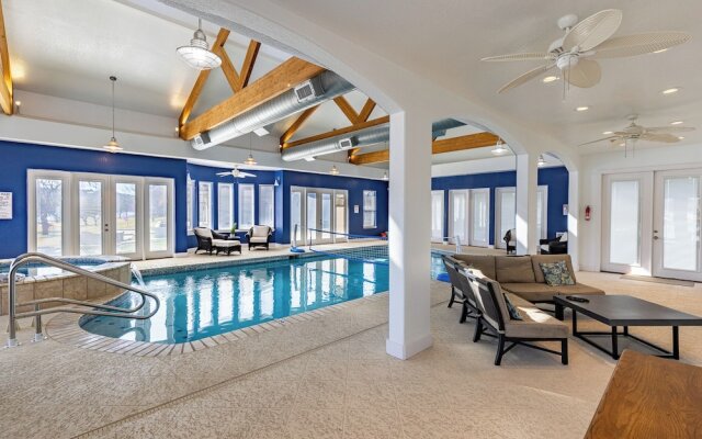 Luxurious Lakehouse With Indoor Pool-hot Tub-fire Pit