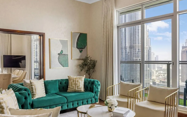 Durrani Homes - Alluring 5BR Penthouse with Burj Khalifa and Fountain View — фото 5