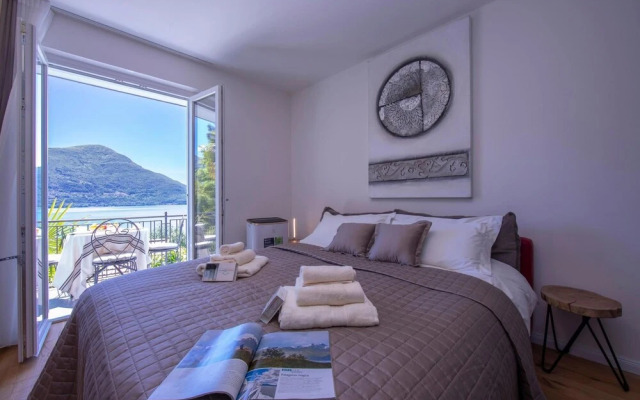 Brissago Lake View in Brissago