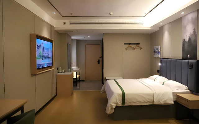 GreenTree Inn Express Laizhou Bus Station Wenhua Xi Street – Guest Rooms – Yantai