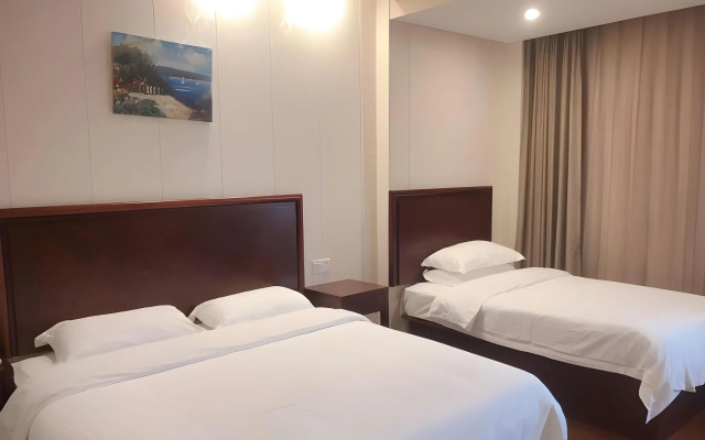GreenTree Inn Shanghai MinHang District PuJiang Town JiangYue Road Metro Station – Guest Rooms – Shanghai