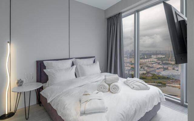 Апартаменты на проезде 1-й Красногвардейский 21 стр. 2