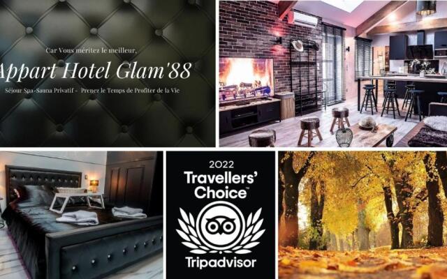 Appart Hotel GLAM88 Suites Avec SPA et Sauna Privatif