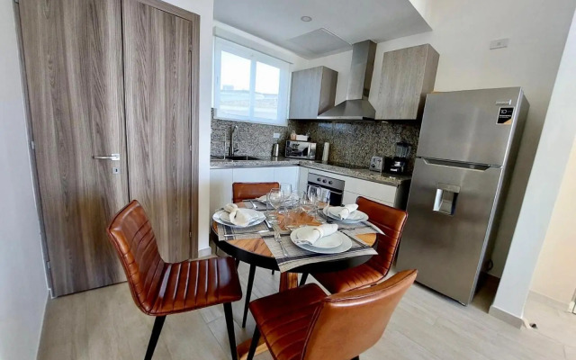 Unique Pool & Golf view retreat 1BR at Cana Pearl