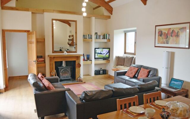 A spacious barn conversion with charming features near Looe