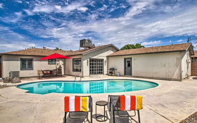 Stylish & Central Mesa Home With Private Pool!