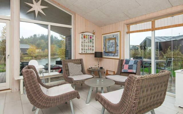 Modern Holiday Home in Glesborg With Whirlpool