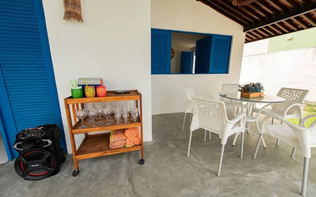 Maravilhosa casa pé na areia em Itamaracá