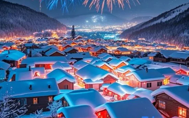 Xiangye · Qitinxue The Beauty of The East Snow View Homestay (Snow Town Scenic Area) – Outside – Harbin