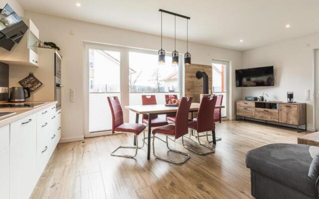 Naturpark-5 Sterne Ferienhaus-Kamin-Sauna-See