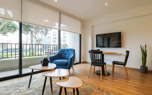 w Brilliant 1BR w Amazing Balcony in Miraflores