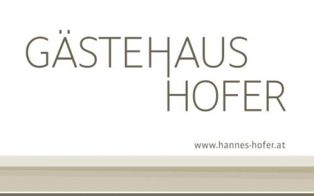 Weingut und Gästehaus Hofer