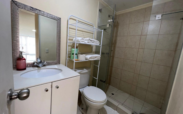 Departamento céntrico y moderno, exelente ubic.