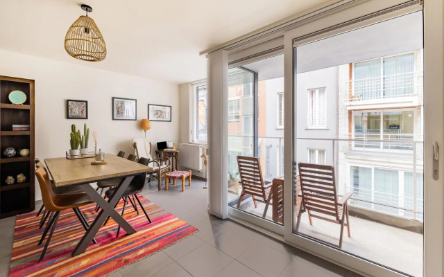 Cosy apartment in Blankenberge with sea-views