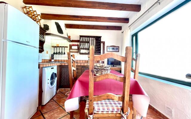 Apartamento en casa rural, Wifi, BBQ y vistas al mar