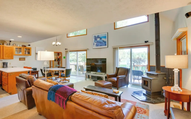 Interlochen Lake House w/ Deck, Fire Pit & Dock!