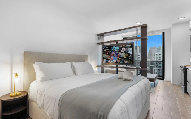 Exclusive Studio with Beautiful Views