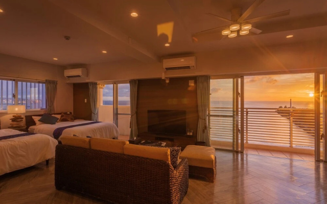 Kariyushi Condominium Resort Chatan ARAHA BLUE RESORT – Guest Rooms – Chatan