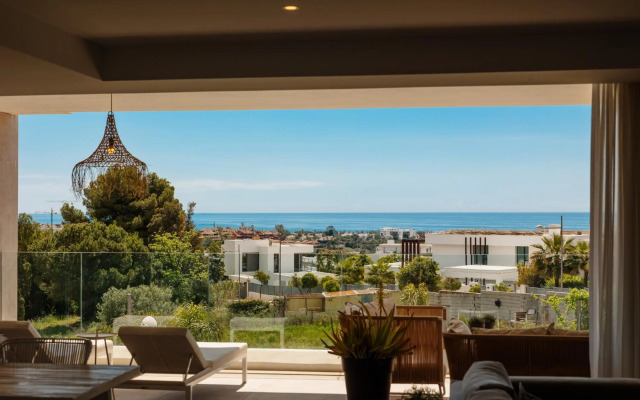 Luxury holiday apartment with 2 bedrooms in Cancelada