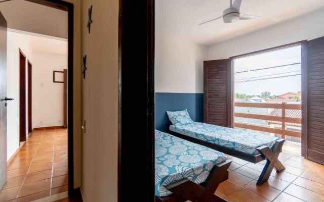 Casa Beira Mar, 4 Quartos, piscina, Wi-Fi 350MB