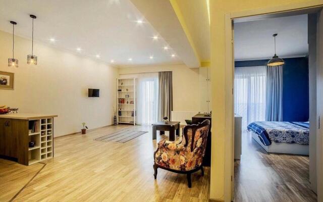 Cozy studio with balcony