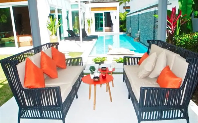 Skylight 2 bedrooms New Villa in Kamala