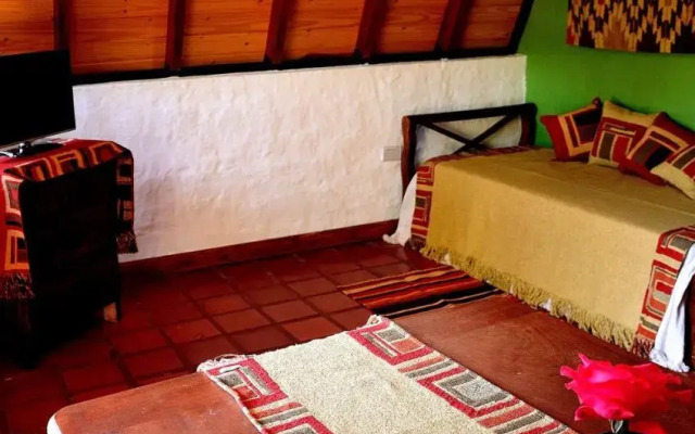 Cabañas Verde y Blanco