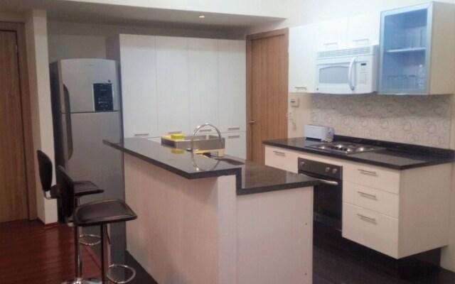 High-rise Reforma Apartment , 2bdr, 2bath,