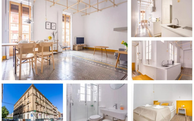 Pop Art , Sunny Apartment near Santa Cruz