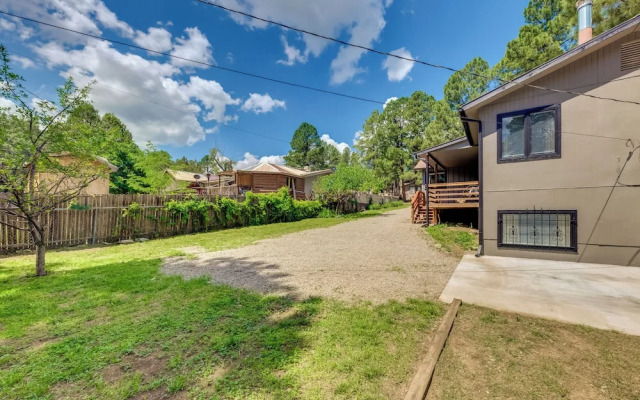 Ruidoso Home w/ Patio, Walk to Restaurants!