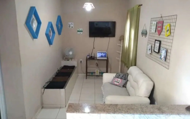 Casa de Um Quarto 2 minutos da praia