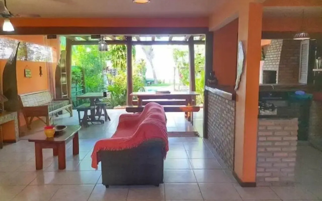 Casa de Temporada 4 Coqueiros, 16 Hóspedes, Piscina, 4 Suítes e Churrasqueira em Itacaré Bahia