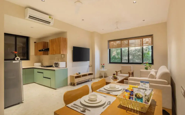 ELIVAAS Kamerios Verano 1 BHK with Pool