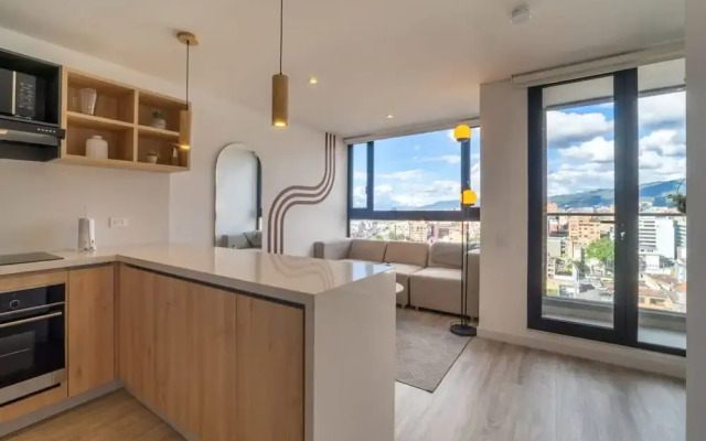 w Classy 1BR in Chapinero