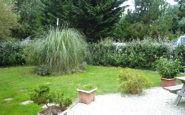 Wooden House by Beach Near Barneville