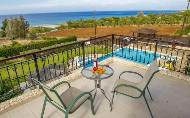 Villa Minoas Large Private Pool Walk to Beach Sea Views A C Wifi Eco-friendly - 2565