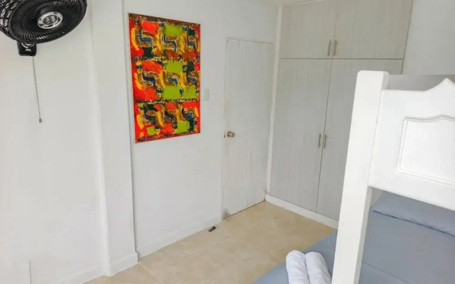 Apartamento cómodo a 5 min de la Playa