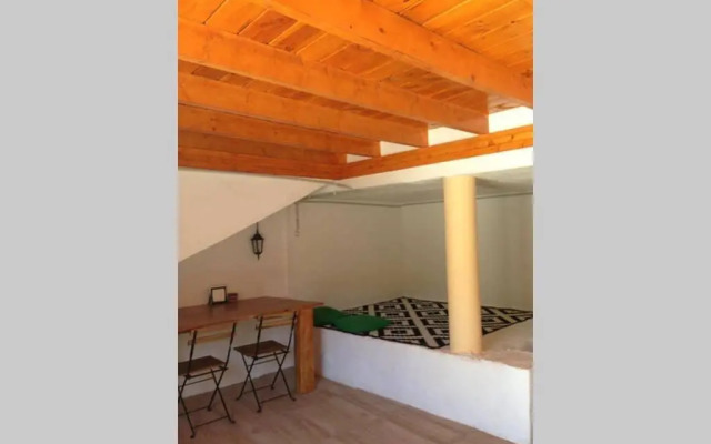 Half wooden rural apartment