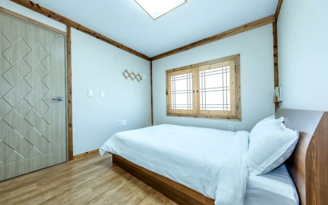 Stone Statue Village Hanok