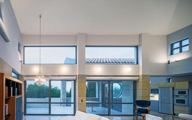 Minimal Blue Villa