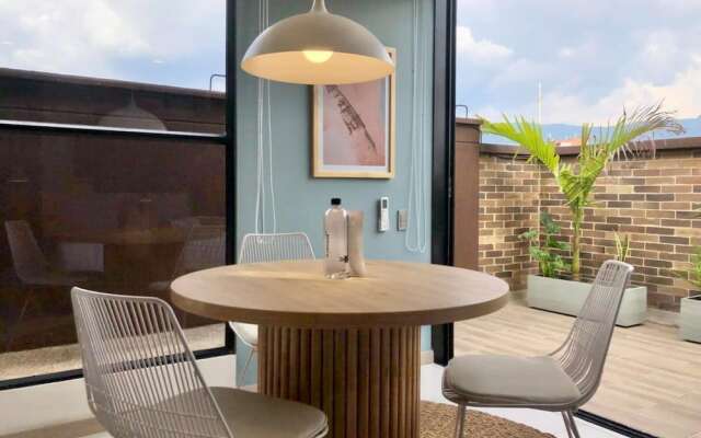 Splendid Loft With Terrace in Laureles