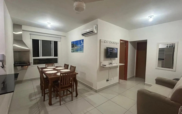 Jardim das Palmeiras II Home Resort JP2 Ubatuba - Apartamento com 2 Dorms, 1 Suíte, Churrasqueira Gourmet, Piscinas, Sauna e Salão de Jogos