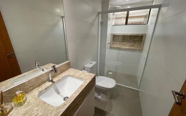 Apartamento de um quarto a beira-mar