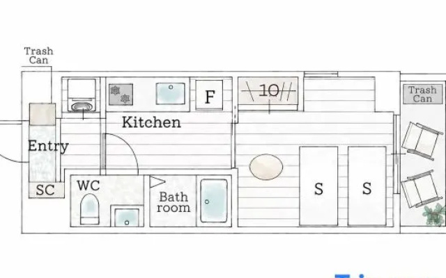 Ohori 6min｜Tenjin 4min｜5p Stay｜Cozy Stay for 2- Rm 404 – People – Fukuoka
