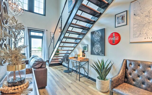 Central Atlantic Station Loft in Walkable Location