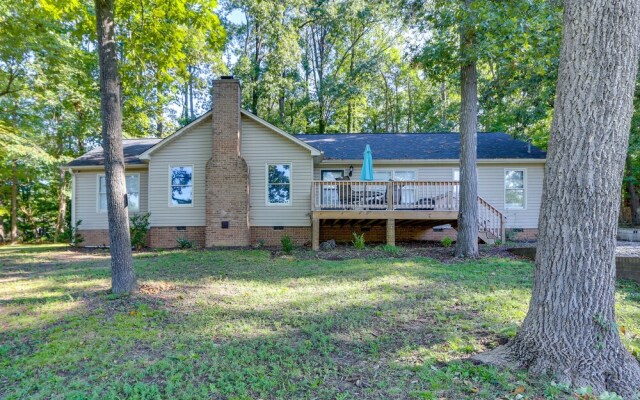 Stunning Greensboro Home w/ Deck & Pond View!