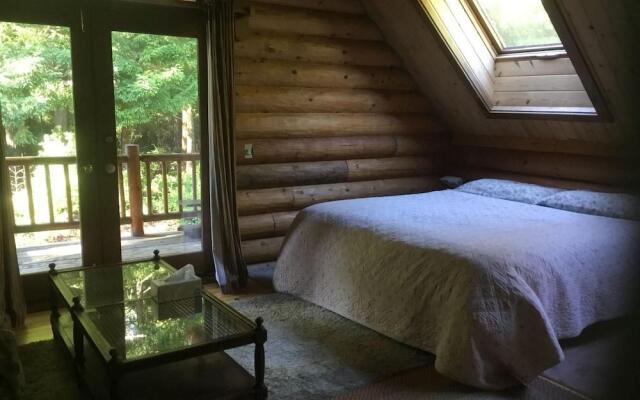 Redwood Log Cabin