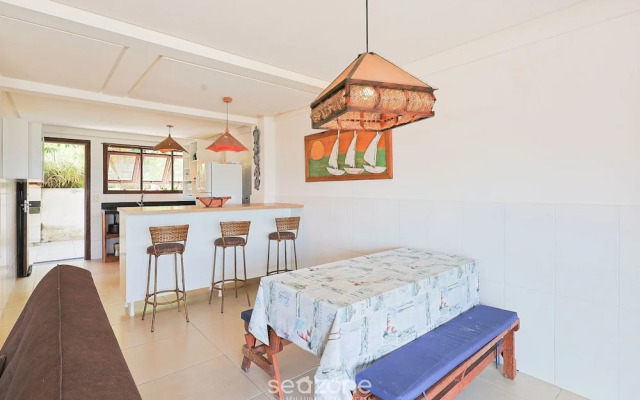 3 B Beachfront House w/ Barbecue Bombinhas Sdn042